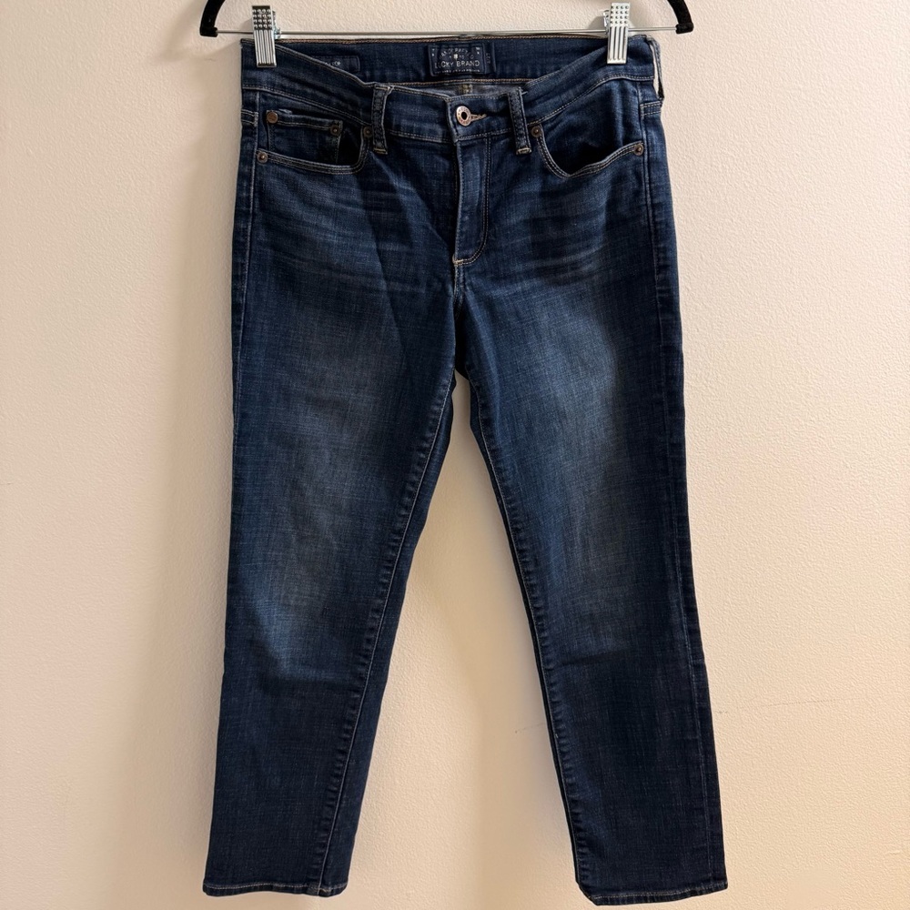 Lucky Brand Sweet Crop Jeans Size 27